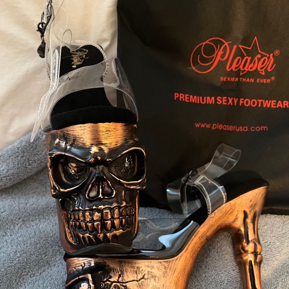 Pleasers Rapture  Light Up Platform Heels Size 9 - Picture 3 of 7